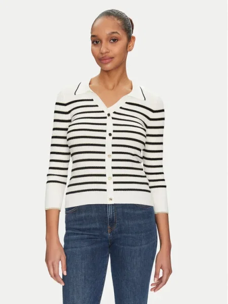 Пуловер Morgan MAEL дамски от лека материя MAEL бяло