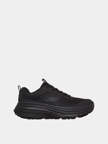 Кожаные повседневные кроссовки Skechers черные