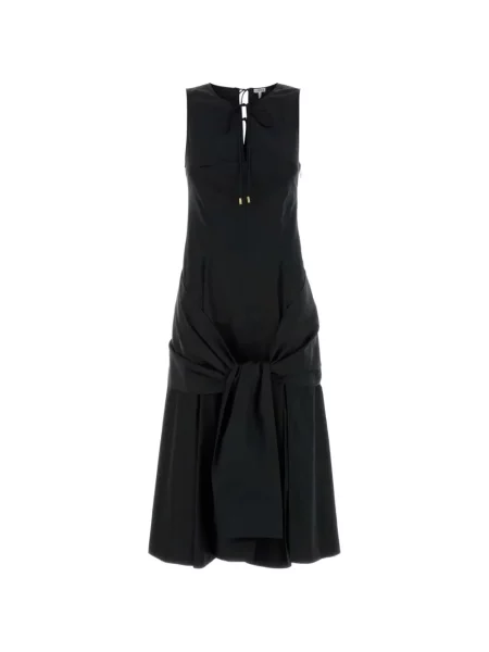 Rochie Loewe din poplin de costum negru