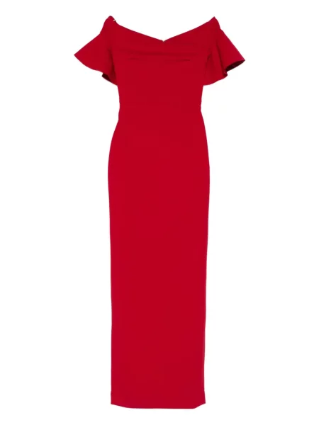 Rochie maxi Solace London de costum roșu
