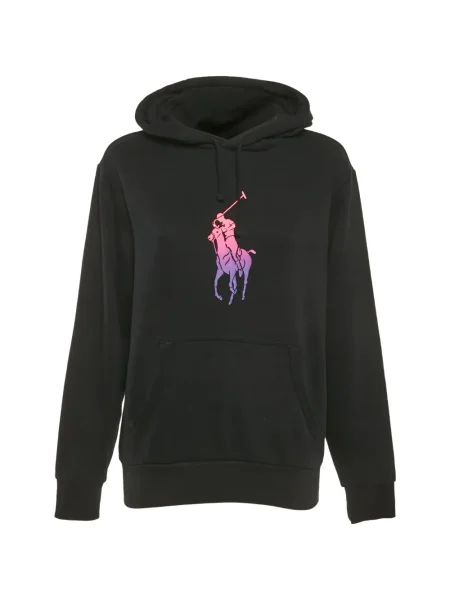 Κοστούμι hoodie Polo Ralph Lauren από ζέρσεϋ με σχέδιο μαύρο