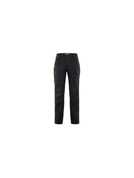 Fjällräven Vidda Pro Ventilated Trs W Reg Black Kobiety Spodnie Fjällräven Size: 42 czarny
