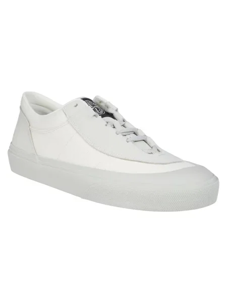 Sneakersy Stone Island zamszowe z kamieniami białe