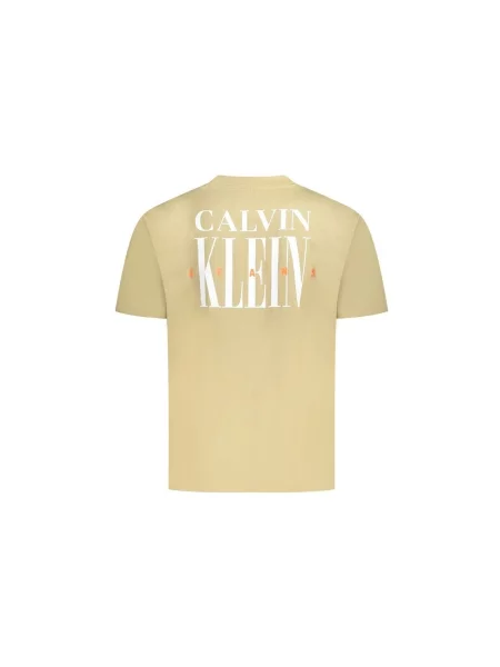Kratak majica Calvin Klein zelena