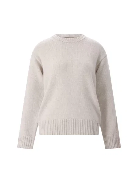 Sweter Herno wełniany szary
