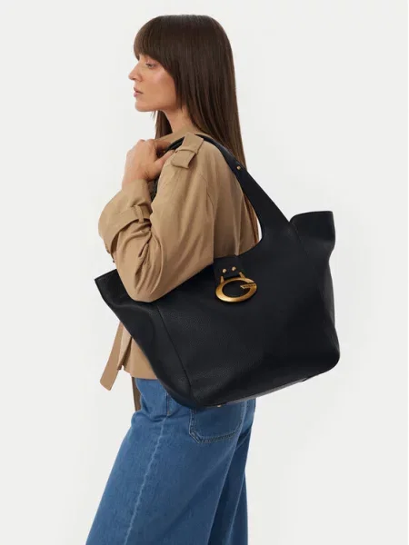 GUESS Τσάντα χειρός Camden' μαύρο