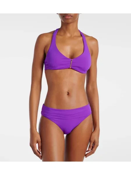 Bikini Melissa Odabash cu gât halter violet