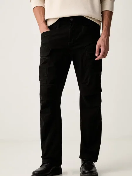 G-Star pantaloni cargo pentru bărbați din cu 3D Regular Straight Cargo negru