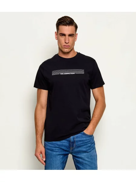 Karl Lagerfeld Jeans Tricou negru