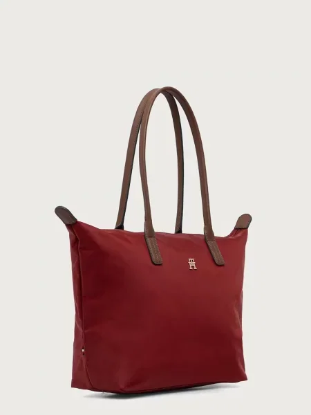 Tommy Hilfiger kabelka typu shopper dámska červená
