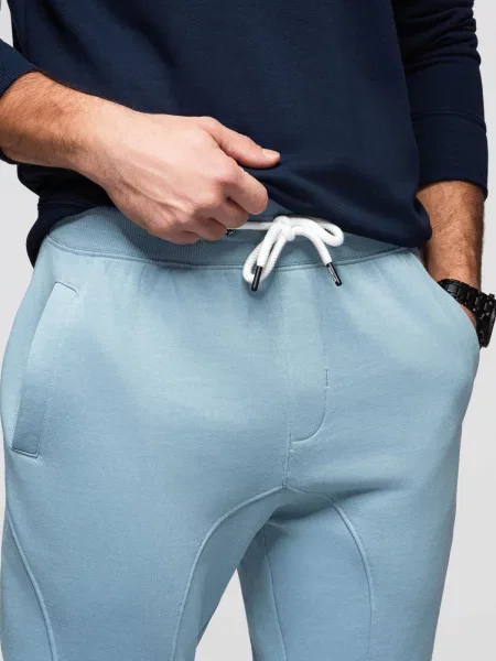 BASIC jogger tepláky modré