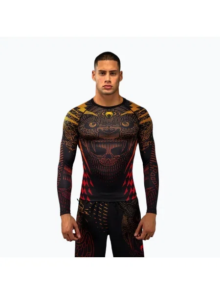 Лонгслів Venum з довгим рукавом чорний