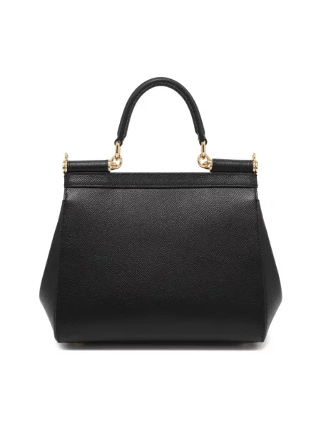 Torebka Dolce And Gabbana zamszowa czarna