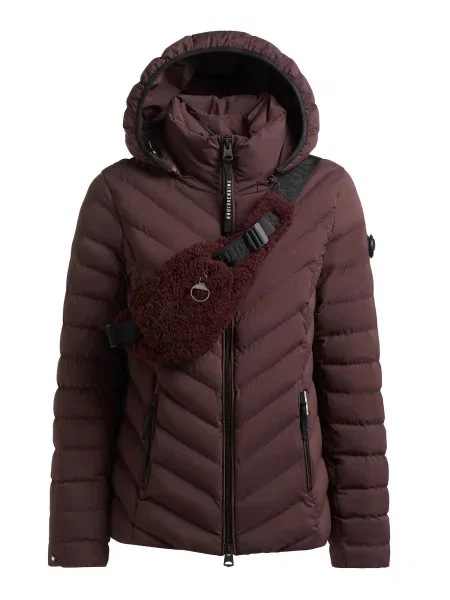 Khujo Geacă de iarnă Gitty With Bag bordeaux roșu