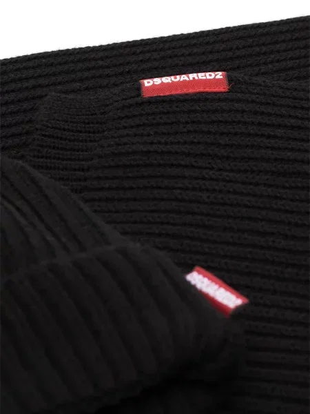 Szal Dsquared2 czarna