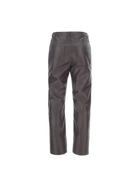 Spodnie Alberta Ferretti brązowe