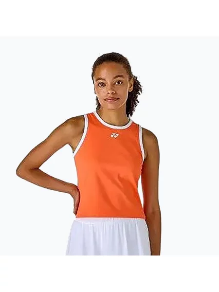Tricou de tenis pentru femei YONEX Practice In cyber orange portocaliu