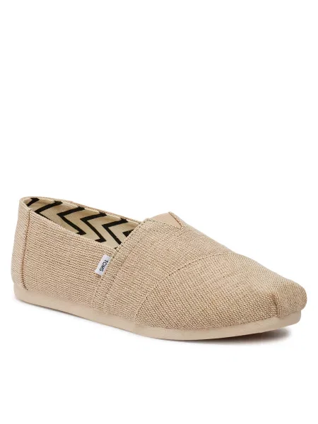 Cipele Toms Alpargata Natural Undyed bež
