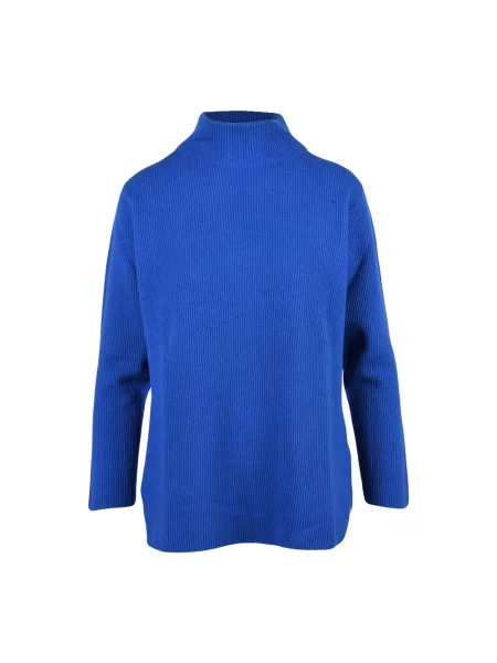 Sweter Kangra wełniany niebieski