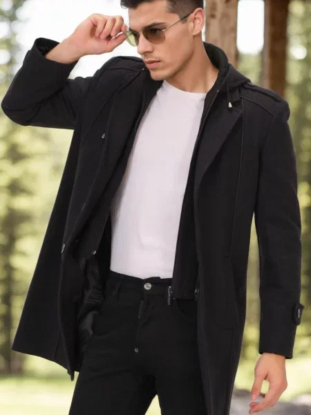 Palton Dewberry negru