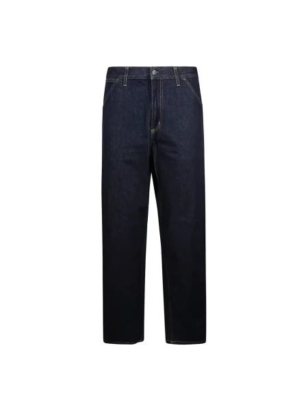Carhartt WIP jeansy niebieskie