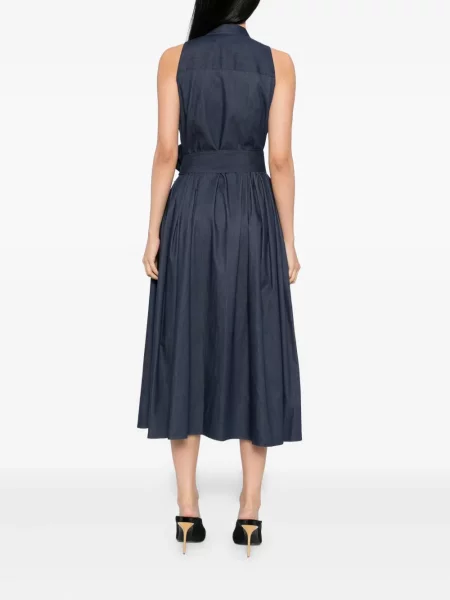 Rochie fără mâneci Carolina Herrera fără mâneci de costum albastru
