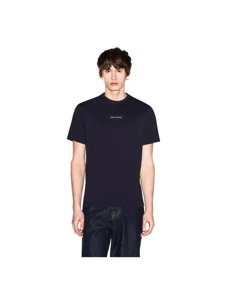 Tricou Eax albastru