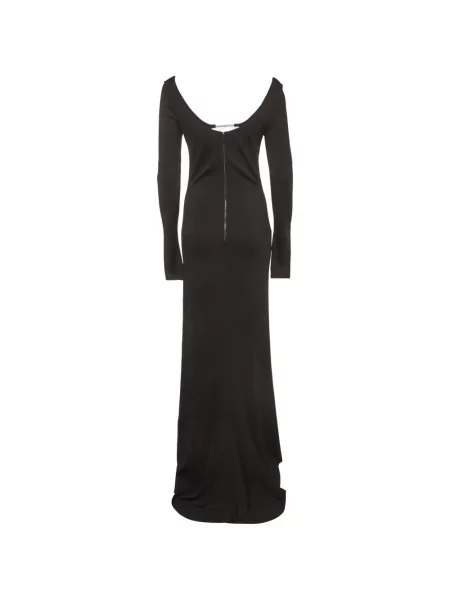 Rochie maxi Alice + Olivia negru