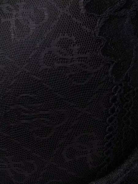Бюстгальтер Guess с принтом черный