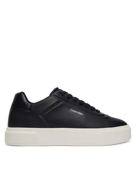Calvin Klein Αθλητικά Basket Cups Oxf Lup Hf Lth μαύρο