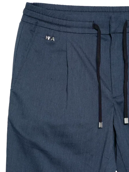 Kalhoty Sartoria Tramarossa se stahovací šňůrkou modré