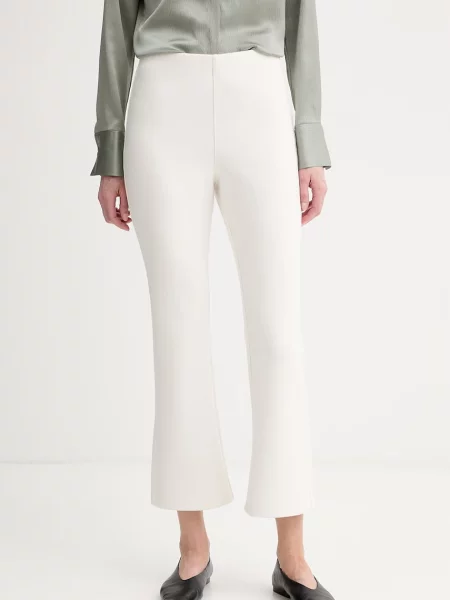 Calvin Klein hlače z viskozo bež