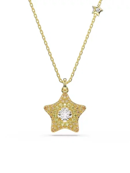 Swarovski lănțișor cu pandantiv pentru femei placat cu aur zirconiu cubic SUBLIMA