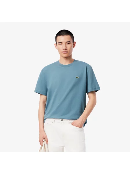 Lacoste футболка чоловіча Classic fit блакитна
