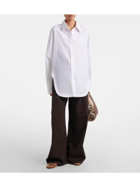Blugi cu picior larg Sportmax maro
