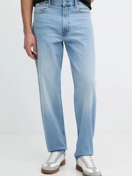 Rifle Calvin Klein Jeans modrá