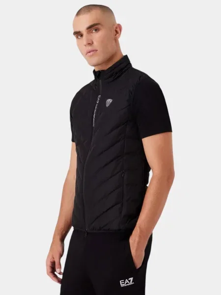 Пуховий жилет Ea7 чорний
