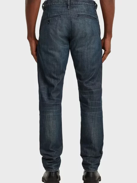 Зауженные джинсы G-star Raw синий