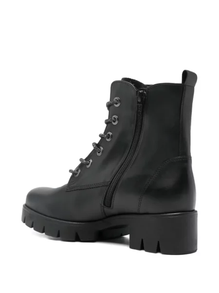 Botine Gabor cu șireturi din dantelă negru