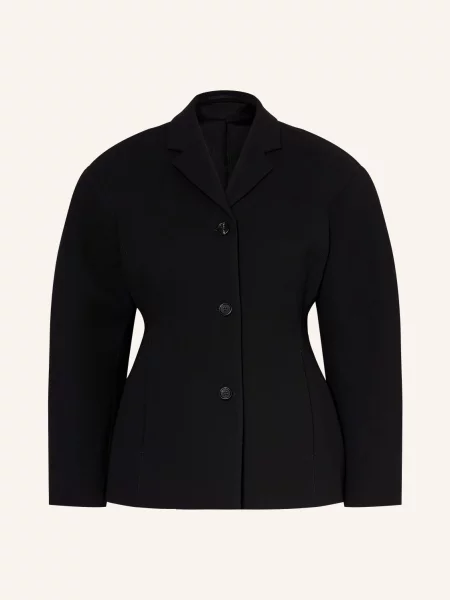 Jil Sander Marynarka schwarz czarna
