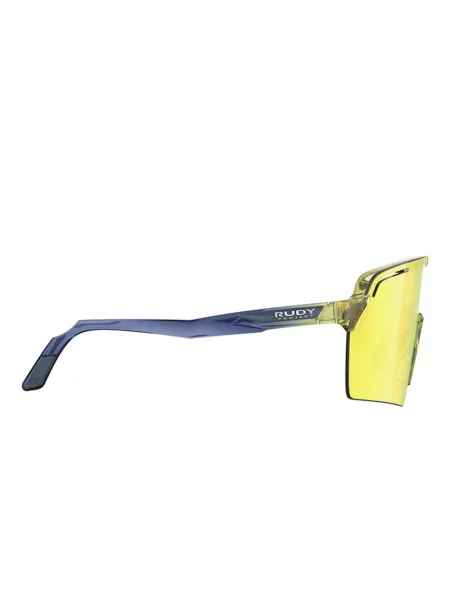 Ochelari de soare Rudy Project cu imprimeu geometric albastru