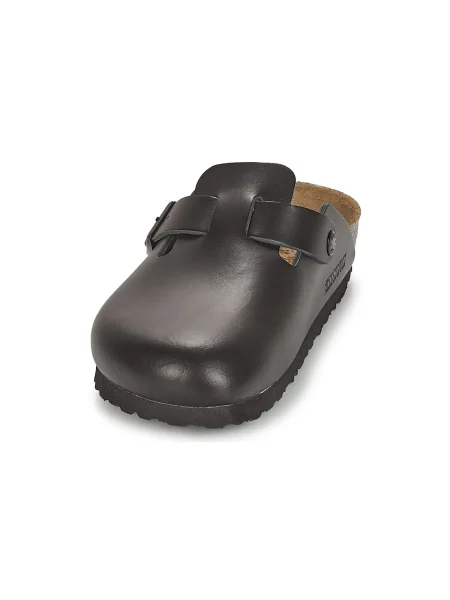 Papuci Birkenstock din piele negru