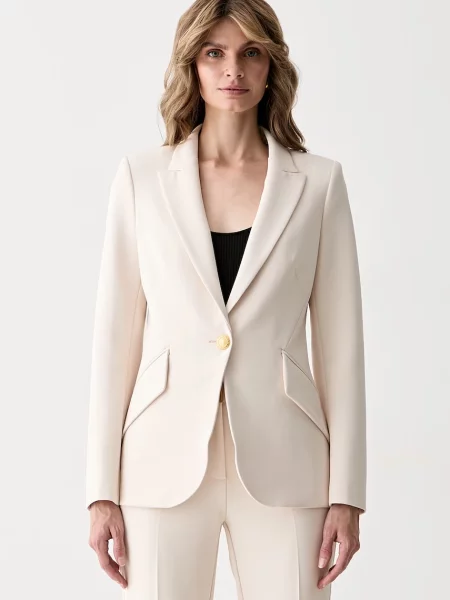 Marciano by Guess sacou cu un singur rând de pentru femei JASMINE bej