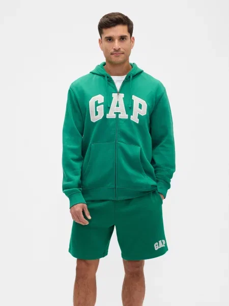 GAP Hanorac HERITAGE verde alb