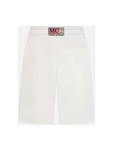 Bermudy Mc2 Saint Barth frotte białe