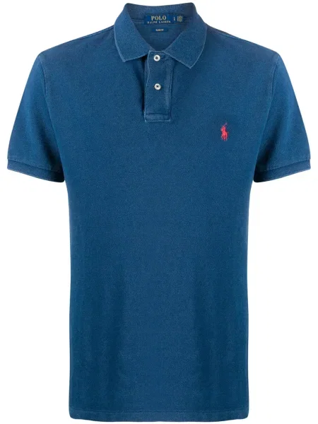 Polo Polo Ralph Lauren cu broderie verde