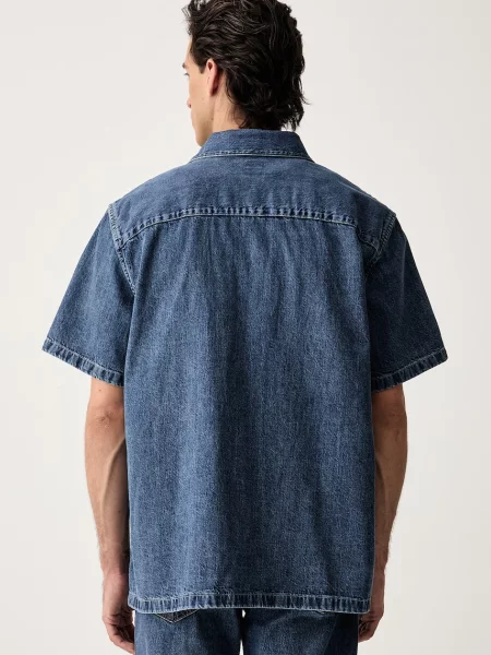 Levi's koszula SS WORKER WW x WORKWEAR niebieska