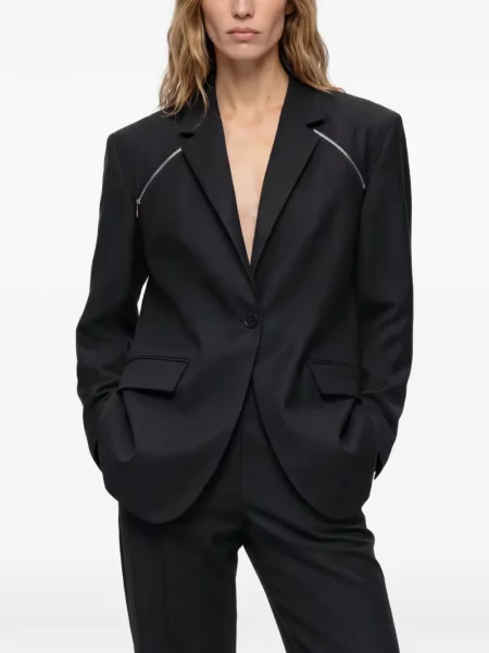 Lung sacou Karl Lagerfeld negru