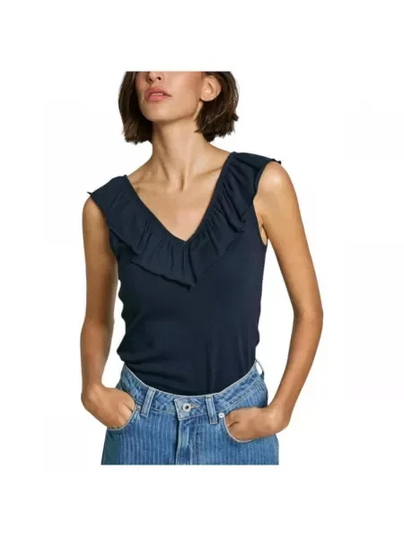 Blúzka Pepe Jeans modrá