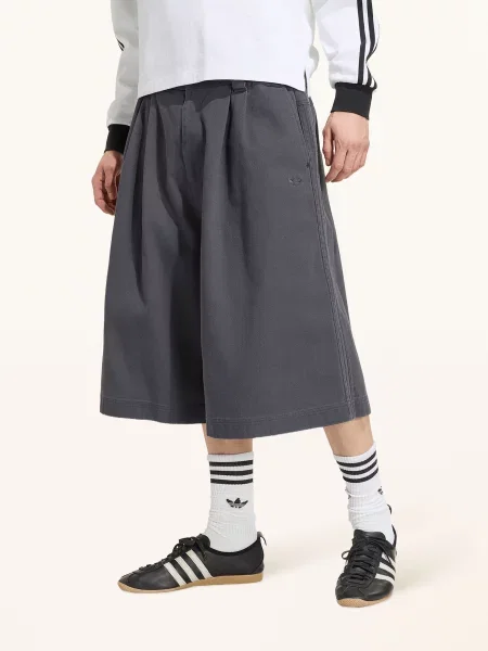 Adidas Originals Džínové Šortky Jorts tmavě modrá